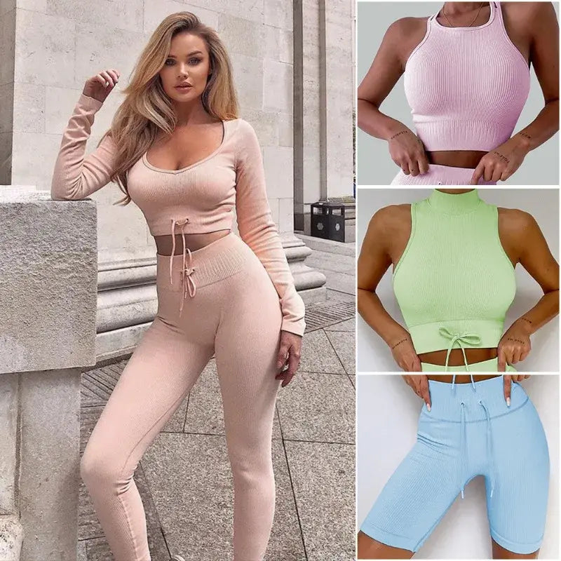 Pastel sportswear